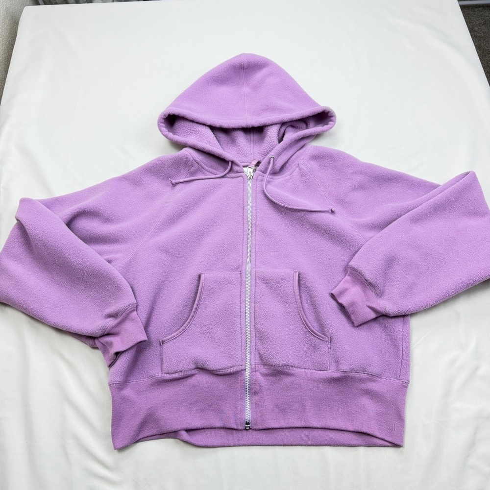 Moda Lavender Fleece Jacket